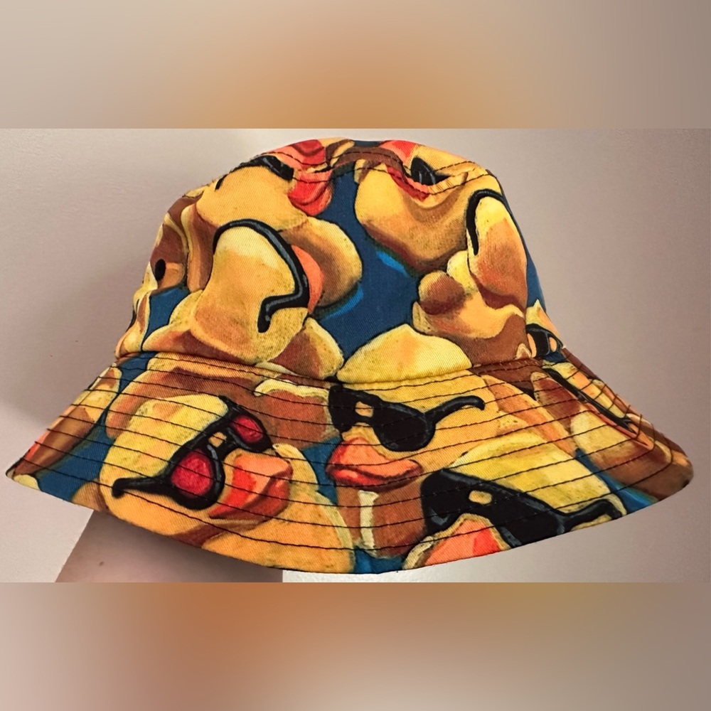 Unisex Rubber Duck Bucket Hat Fisherman Hat Beach Travel Sun Hat Outdoor Cap